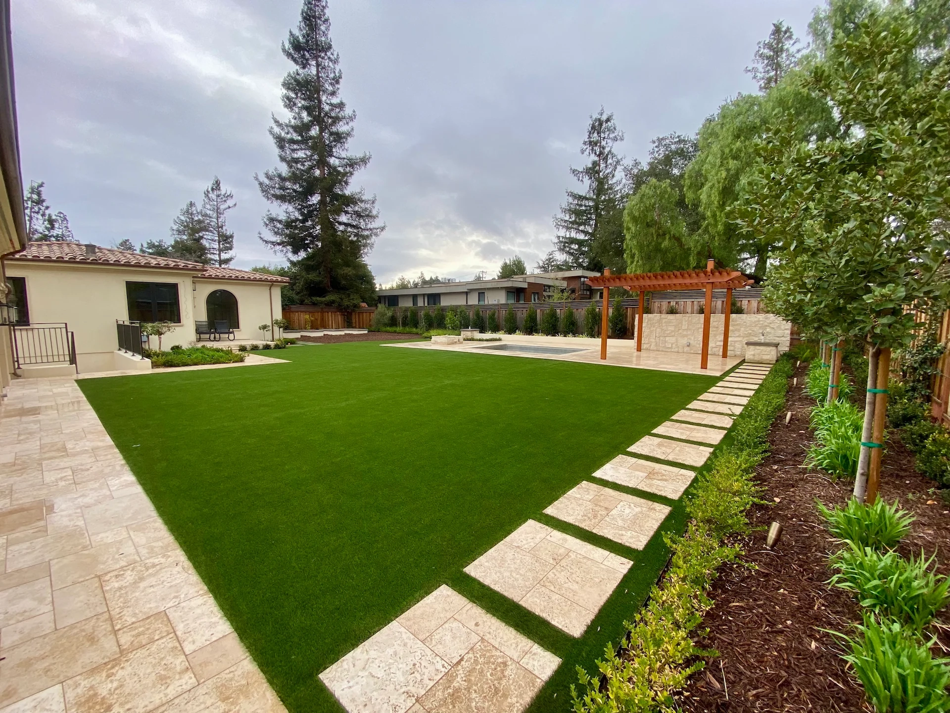 Beautiful garden project